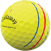 Callaway Chrome Soft Triple Track Yellow